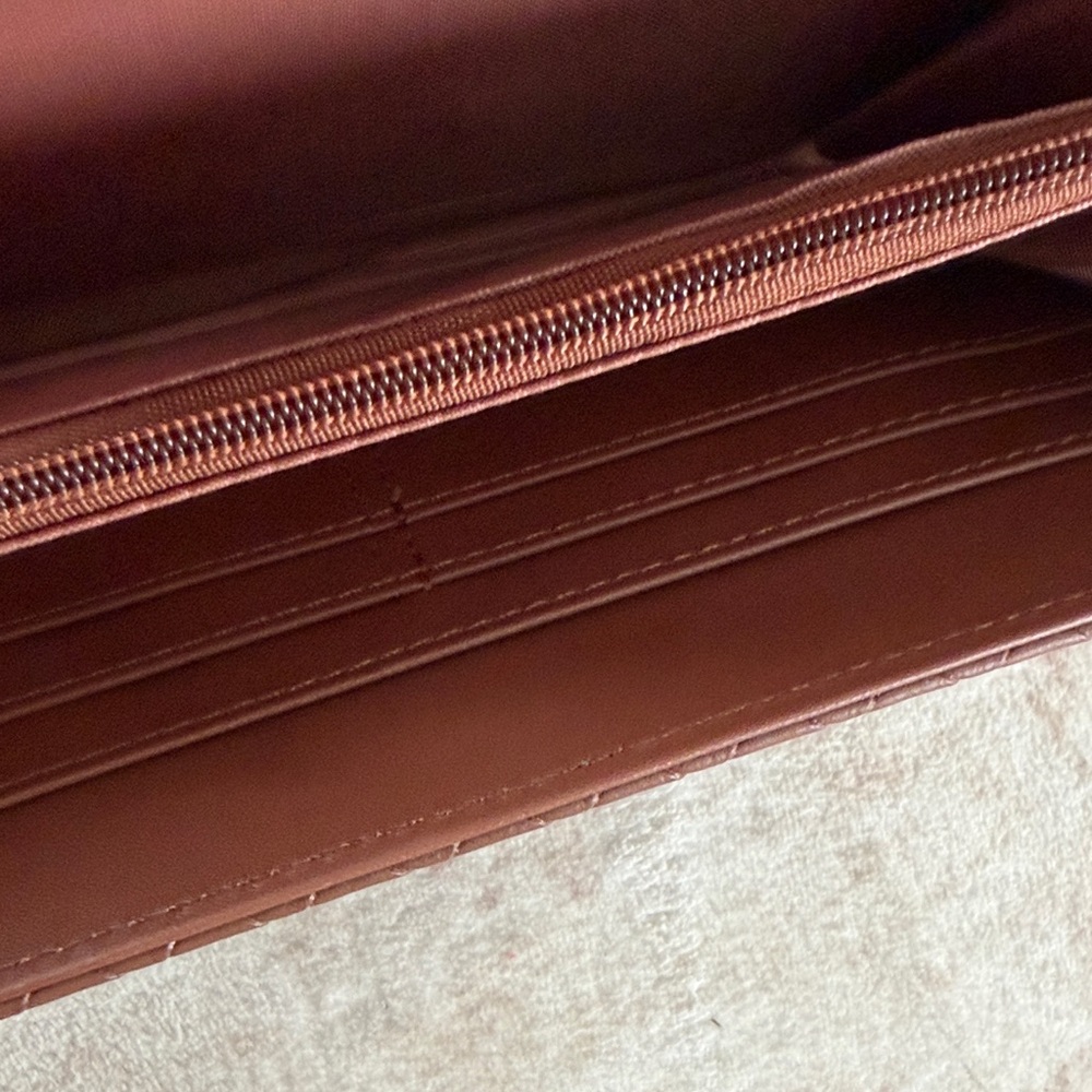 Elegant Brown Woven Chain Bag - Picture 3 of 4